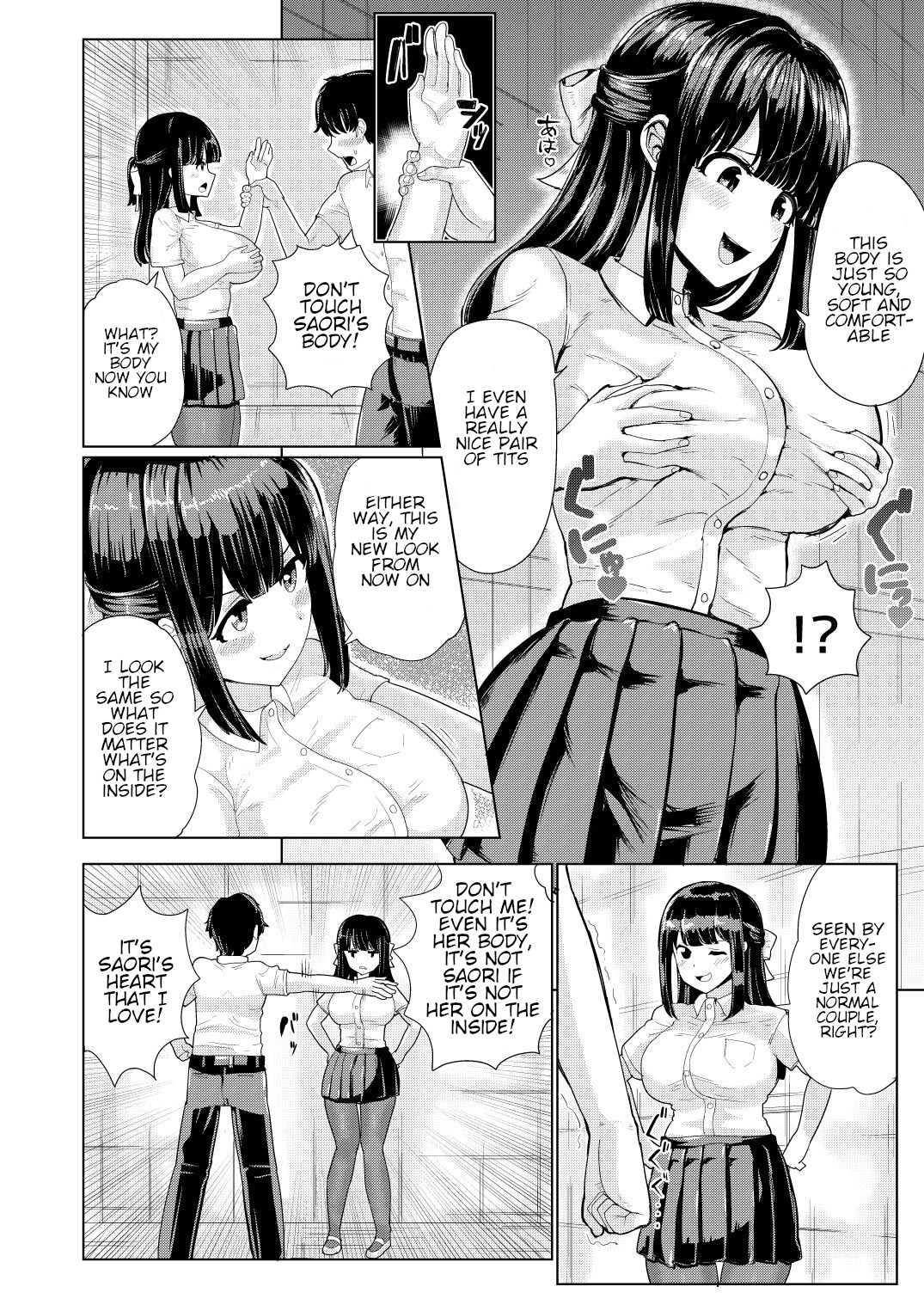 Hentai Manga Comic-A Creepy Old Guy Swaps Bodies With My Girlfriend-Read-5